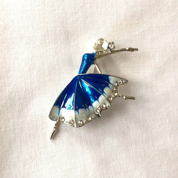๐50% OFF/3+...Rhinestone Ballerina/Dancer Brooch - Picture 5 of 8
